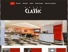 Tablet Screenshot of hotelclassic.com.co